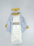 Girls Egyptian Printed Costume Dress Set for Halloween & Carnival
