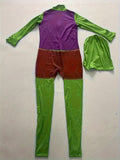 Boys' Printed Costume Set: 1 stand-collar jumpsuit with clear vivid prints, bright colors, soft comfy fabric and simple stylish design. Kids role-play costume for Halloween and all carnival parties.
