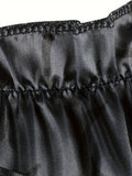 Girls classic witch costume set includes long dress and pointed witch hat. Mesh long sleeves & vintage swirl printed panel. Perfect for Halloween parties, castle themed events and fantasy witch role-play activities.