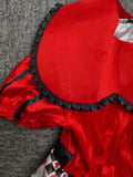 Kids Queen of Hearts Alice in Wonderland Themed Costume Set