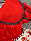 Kids Queen of Hearts Alice in Wonderland Themed Costume Set