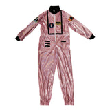 Girls Laser Astronaut Jumpsuit, Multi-color, Rocket & Space Print for Holiday Party