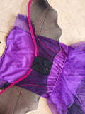 Children's Halloween Fancy Dress Set, Bright Pink and Green Costume for School Shows