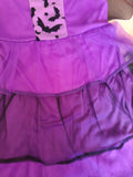 Children's Halloween Fancy Dress Set, Bright Pink and Green Costume for School Shows