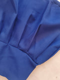 Girl's Navy Outfit Set: One White Shirt with a Tie, 1 Navy Blue Pleated Skirt, and 1 White Hat. Simple, Stylish, and Elegant Design. A Girls' Costume Set, Perfect for Halloween and Various Carnival Festivals