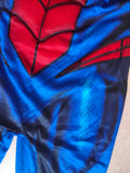 Kids Classic Spiderman Long Sleeve Jumpsuit Costume