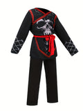 Kids Skull Ninja Costume Full Set