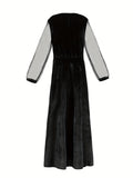 Girls pink trim witch costume set includes long dress and lace decorated witch hat. Sheer mesh sleeves and crisscross corset front. Ideal for Halloween, witch themed parties and kids fantasy role-play activities.