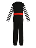 Kids Pirate Striped 3-Piece Costume Set