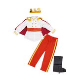 Boys European Court Prince Costume Set with Cape & Crown