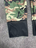 Boys Camo Ninja 3-Piece Set: Jumpsuit + Belt + Headgear Perfect for themed parties and stage performances.