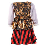 Girls Pirate Princess Tutu Dress for Halloween & Costume Party