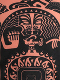 Kids Polynesian Tribal Printed Costume 3-Piece Set