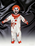 Kids Scary Clown Halloween Costume Set with Mask