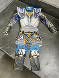 One-Piece Jumpsuit with Full-Body High-Definition Digital Print. Padded with on The Chest And Shoulders for Extra Comfort. Made of Soft And Skin-Friendly Fabric. Ideal for Boys' Halloween Costumes, Carnival Parties