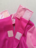 Girls Pink Pilot Dress with Detachable Wings for Halloween Party