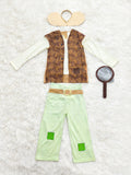 Boys Contrast Color Animal Costume Set for Halloween & Carnival Party