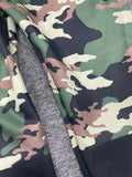Boys Camo Ninja 3-Piece Set: Jumpsuit + Belt + Headgear Perfect for themed parties and stage performances.
