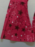Girls Hot Pink Star Print Barbie 2-Piece Costume Set