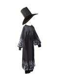 Boys 4PCS Printed Costume Set for Halloween & Carnival Party