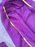 Girls exotic dance costume set, sleeveless top with layered coin tassels, matching harem pants, headscarf and wrist cuffs. Exotic ethnic style, great for stage shows, carnival and themed party role-play.