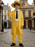 Boys Tailcoat Costume Set for School Show & Halloween Masquerade