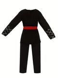 Kids Skull Ninja Costume Full Set