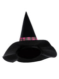Girls Witch School Uniform Costume with Hat for Halloween Party