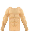 Boys Padded Muscle Top Deluxe chest muscle design, suitable for parties and stage shows.