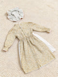 Girls' Floral Dress Set: 1 Floral Dress+1 Hat, Small and Fresh Floral Fabric, Soft and Comfortable Design, Simple and Fashionable. Girls' Sets, Halloween and Various Carnival Holiday Sets