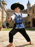 Boys Knight Warrior Costume Set for Halloween & Stage Performance