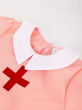 Girls 3Pcs Nurse Costume Set for Halloween & Holiday Party