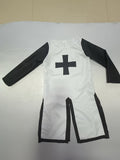 Teen Boys Templar Knight Jumpsuit for Halloween & Stage Performance