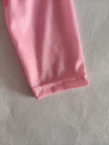 Girls' Dress-Up Set: 1 Pink Round Neck Design Bodysuit, The Fabric Is Soft And Comfortable with a Easy And Stylish Design, Halloween And Various Carnival Festival Dress-Up Set