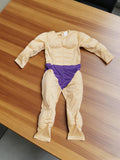Boys' Jumpsuit: Muscle Jumpsuit, Contrast Color Waist Design, Boys' Halloween Party, Christmas And Various Carnival Holiday Costumes