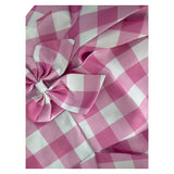 Girls Pink Plaid Cami Dress for Halloween Carnival Party