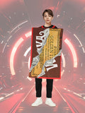 Kids Chocolate Bar Golden Ticket Costume Tunic