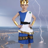 Boys 5-Piece King Costume Set for Halloween & Stage Performance