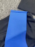 Boys' Ninja Vest 5-Piece Set: Includes black crew neck top, black trousers, belt, vest and matching hat. Sleek texture, suitable for Halloween, various festivals and stage performances.