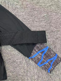 Boys' Ninja Vest 5-Piece Set: Includes black crew neck top, black trousers, belt, vest and matching hat. Sleek texture, suitable for Halloween, various festivals and stage performances.