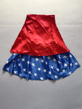Girls Red Dress & Cape Costume Set for Halloween & Festival Performance
