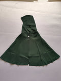 Boys & Teens Green Hooded Cape Costume for Halloween & Masquerade
