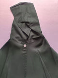 Boys & Teens Green Hooded Cape Costume for Halloween & Masquerade