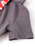 Kids Vintage Two-Piece Short Sleeve Costume Outfit