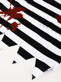 Girls Blood Stripe Prisoner Costume Dress Set