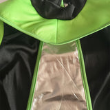 Boys Alien Costume Set, Black Robe with Mask for Halloween & Party