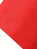 Teen Red Jumpsuit Clown Costume for Halloween Party & Stage Show