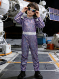 Girls 2-Piece Alien Sci-Fi Costume Set for Halloween & Themed Party