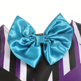 Boys Black & Purple Printed Costume Set for Halloween & School Performance