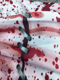 Girls Blood Splatter Print Dress for Halloween & Carnival